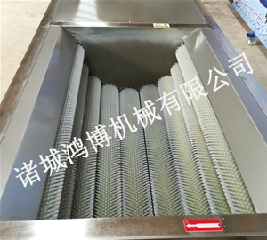 自動噴淋去魚鱗毛輥機(jī)